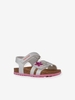 Sandals for Children,  Chalki A by GEOX® silver