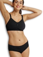 Seamless Padded Bra,  Maternity & Nursing Special by CARRIWELL black
