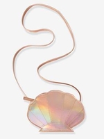 Seashell Body Bag for Girls pink light solid