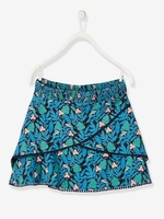 Skort with Pompons,  for Girls blue dark solid