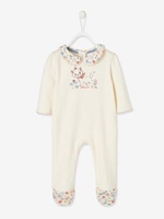 Sleepsuit for Babies,  Aristocats by Disney® white light solid with design