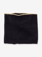 Snood with Iridescent Trim,  for Girls blue dark solid