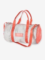 Sports Bag for Girls pink medium solid with desig