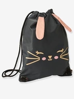 Sports Bag,  Rabbit grey medium solid with design
