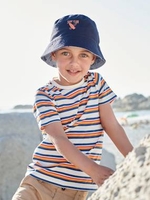 Striped T-shirt for Boys white light striped