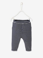Striped Trousers for Baby Boys blue dark striped