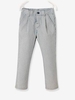 Striped Trousers for Boys white light striped
