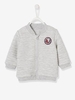 Stylish Fleece Jacket with Zip,  for Baby Boys grey light mixed color
