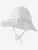 Sun Hat for Babies white light solid
