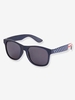 Sunglasses with American Flag on the Frame,  for Boys blue dark solid with design