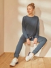 Sweatshirt with Crossover Panels,  Maternity & Nursing Special green