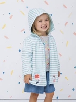 Sweatshirt with Delicious Motifs for Girls grey light mixed color