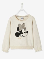 Sweatshirt with Glitter,  Disney Minnie®,  for Girls grey light mixed color