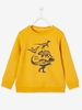 Sweatshirt with Graphic Motif for Boys blue dark solid with design