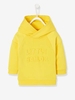Sweatshirt with Motif in Relief for Baby Boys yellow dark solid with design