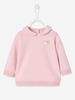 Sweatshirt with Peter Pan Collar,  for Baby Girls pink light solid with design