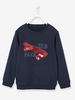 Sweatshirt with Sequinned Skateboard,  for Boys blue dark mixed color
