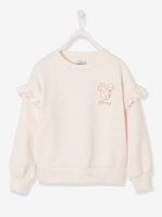 Sweatshirt with Sequins,  for Girls,  Mickey® pink light solid with design