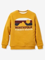 Sweatshirt with Sherpa Lining for Boys,  by CYRILLUS navy