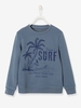 Sweatshirt with Surf Motif,  for Boys blue dark solid with design