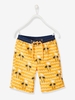 Swim Shorts for Boys,  Palm Tree Motifs orange bright all over printed
