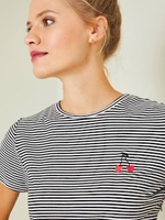 T-Shirt,  Maternity & Nursing Special black light striped