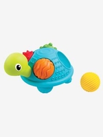 Turtle & Sensory Balls,  Bluebox green medium solid with desig