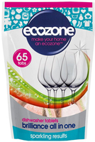 Ecozone Brilliance All in One Dishwasher Tablets - 65
