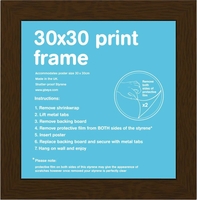 30x30cm Flat MDF Frame