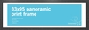 33x95cm Flat MDF Frame