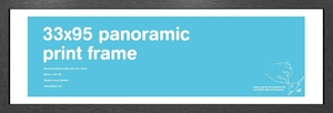 33x95cm Flat MDF Frame