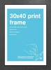 40x30cm Flat MDF Frame