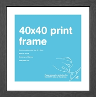40x40cm Flat MDF Frame