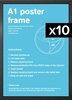 Flat MDF A1 Poster Frame Bundle x 10