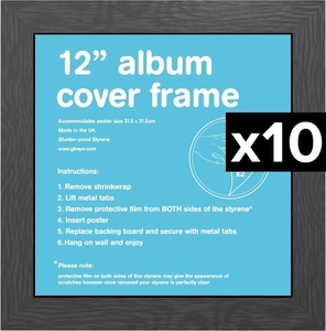 Flat MDF Album Frame Bundle x 10