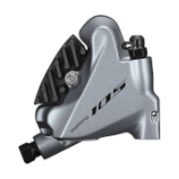 Shimano 105 BR-R7070 Hydraulic Brake Caliper Flat Mount Without Rotor with Adapter 140/160mm - Front - Front - Black