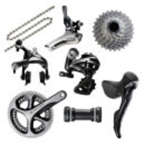 Shimano Dura-Ace 9000 11 Speed Compact Groupset - 172.5mm-11/28-34/50 BSA
