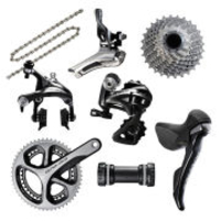 Shimano Dura-Ace 9000 11 Speed Compact Groupset - 172.5mm-11/28-34/50 BSA