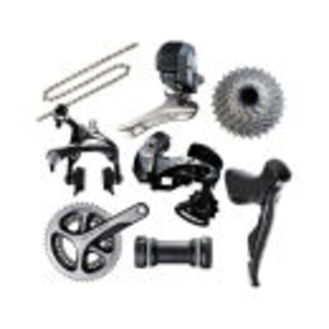 Shimano Dura Ace 9070 Compact Di2 Bicycle Groupset (External Battery) - 172.5mm-11/28-34/50 BSA