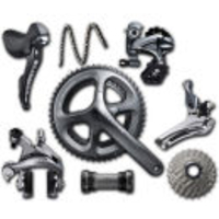 Shimano Ultegra 6800 11 Speed Groupset - Grey 175mm-11/28-36/52 BSA