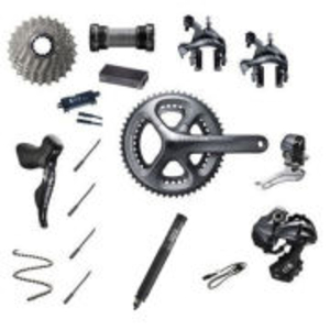 Shimano Ultegra Di2 6870 11 Speed 34/50 Compact Groupset - Grey - 172.5mm-12/25-34/50 BSA