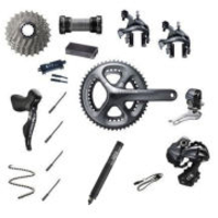 Shimano Ultegra Di2 6870 11 Speed 34/50 Compact Groupset - Grey - 175mm-12/25-34/50 BSA