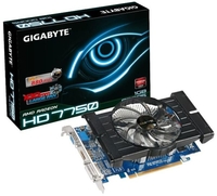 Gigabyte HD 7750 1GB GDDR5 VGA DVI HDMI PCI-E Graphics Card
