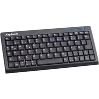 Keysonic Ultra Compact Black Mini Keyboard - USB