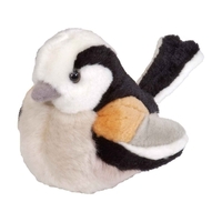 Plush - Birds With Real Bird Calls - Long-Tailed Tit 5 - Wild Republic