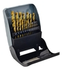 Rolson 19pc Titanium Drill Bit Set