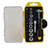 Rolson 23pc Offset Ratchet Handle Bit