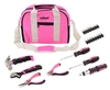 Rolson 25pc Pink Tool Bag Kit