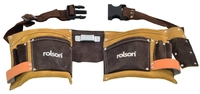 Rolson Two Tone Double Tool Pouch