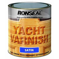 Ronseal Exterior Yacht Varnish Satin 1 Litre